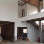 Projeto Casa Moderna - Interno em Obra