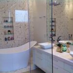 Detalhes Banheiro em Residência Moderna por Arquitetos
