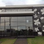 Fachada Frontal Galeria Comercial por Arquitetos em Rio Preto