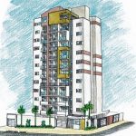 Perspectiva Edifício Electra por Zanetti e Madi Arquitetos em Rio Preto